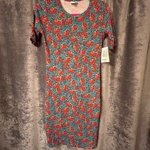 LuLaRoe Julia Bodycon Midi Dress